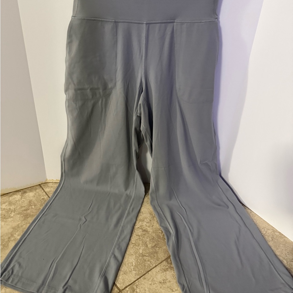 lululemon athletica Gray Wide Leg Pants